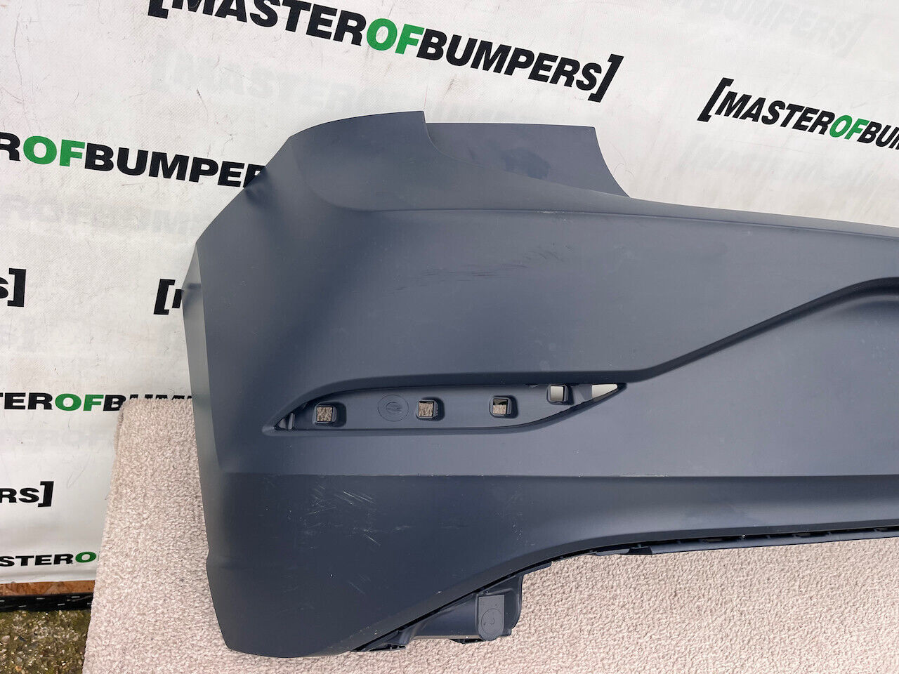 VW Polo Se Comfort Mk6 Hatchb 2017-2021 Rear Bumper Primer No Pdc Genuine [v242]
