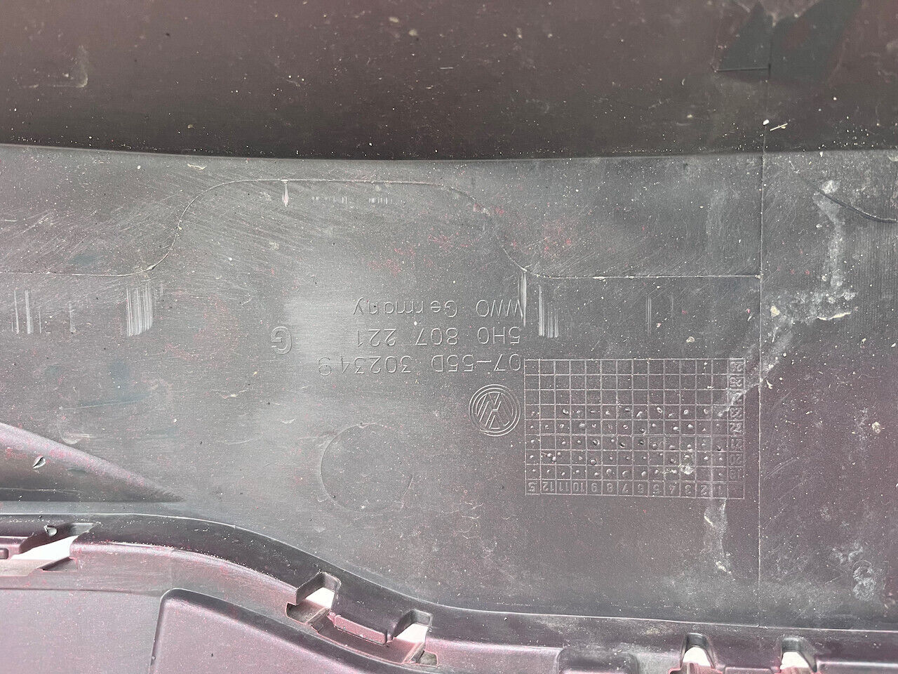 VW Golf Gti Gtd R Line Mk8 Hatchback Estat 2020-2023 Front Bumper Genuine [v253]