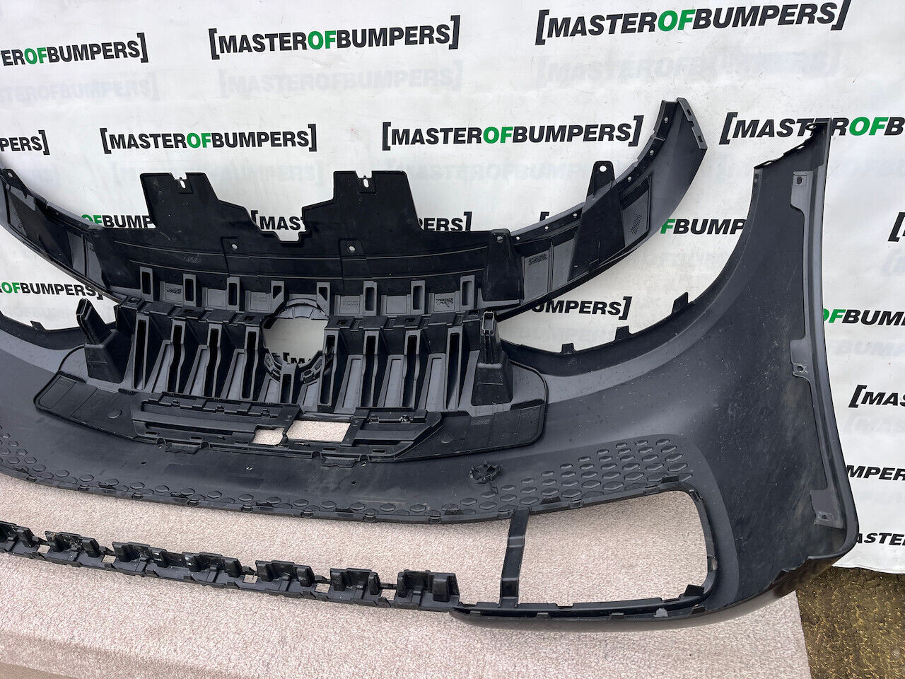 VW Id3 Id.3 2020-2024 Front Bumper White W/inner Bracket Genuine [v251]