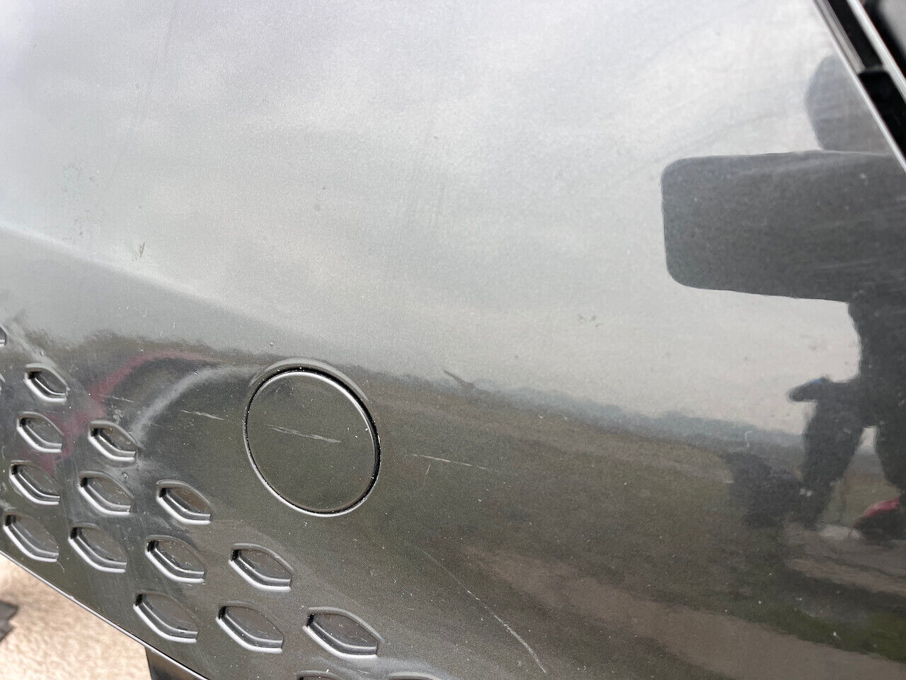 VW Id3 Id.3 2020-2024 Front Bumper White W/inner Bracket Genuine [v251]