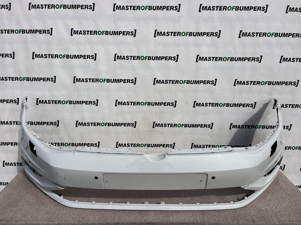VW Golf Se Mk7.5 Hatchback 2017-2019 Front Bumper 6 Pdc +jets Genuine [v277]
