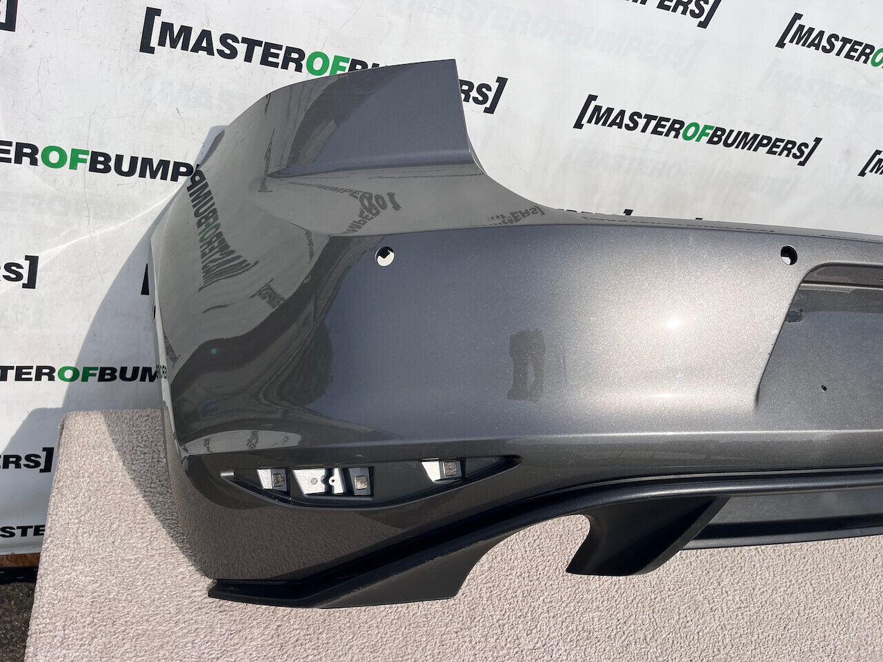 VW Golf Gti Gtd Mk7.5 Lift Hatchback 2017-2019 Rear Bumper 6 Pdc Genuine [v280]