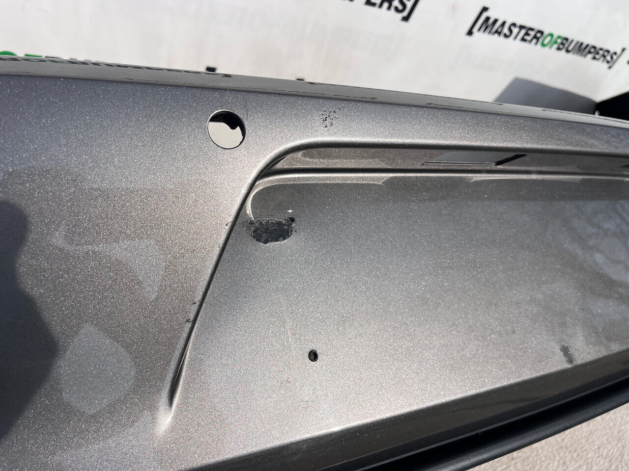 VW Golf Gti Gtd Mk7.5 Lift Hatchback 2017-2019 Rear Bumper 6 Pdc Genuine [v280]