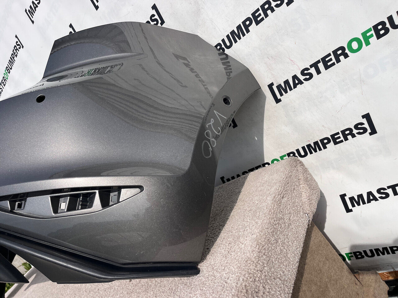 VW Golf Gti Gtd Mk7.5 Lift Hatchback 2017-2019 Rear Bumper 6 Pdc Genuine [v280]