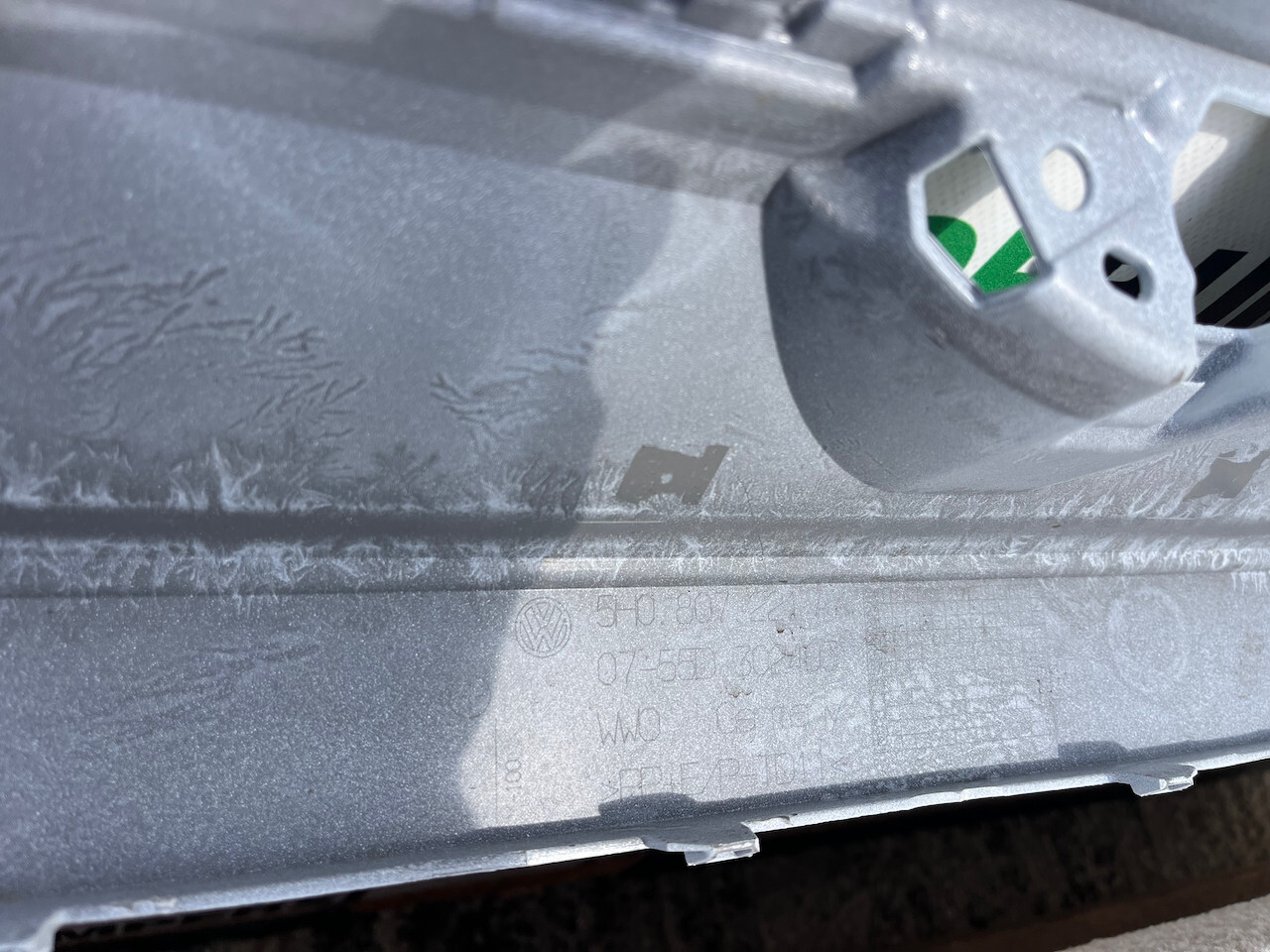 VW Golf Se Mk8 Lift Hatchback 2024-on Front Bumper 6 Pdc Genuine [v286]