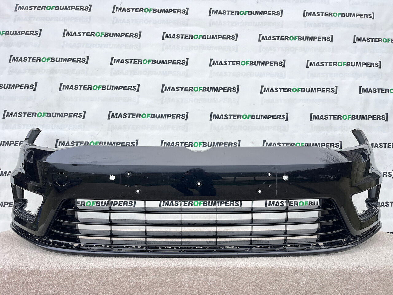 VW Golf R Line Mk7 Hatchback 2012-2016 Front Bumper 4 Pdc +jets Genuine [v224]