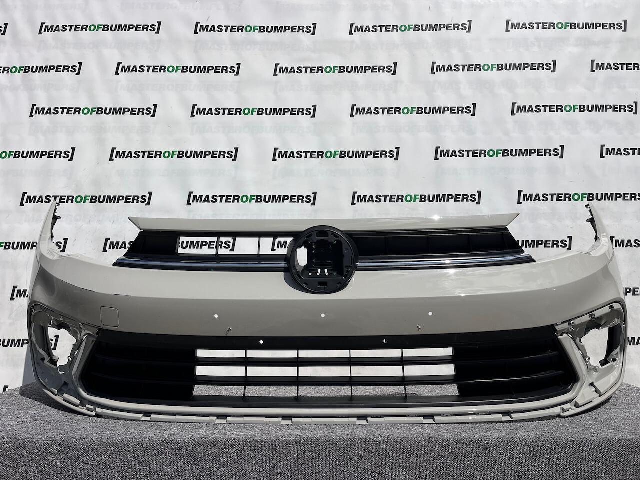 VW Polo R Line Se Gti Mk6 Lift Hatchback 2021-2024 Front Bumper Genuine [v295]