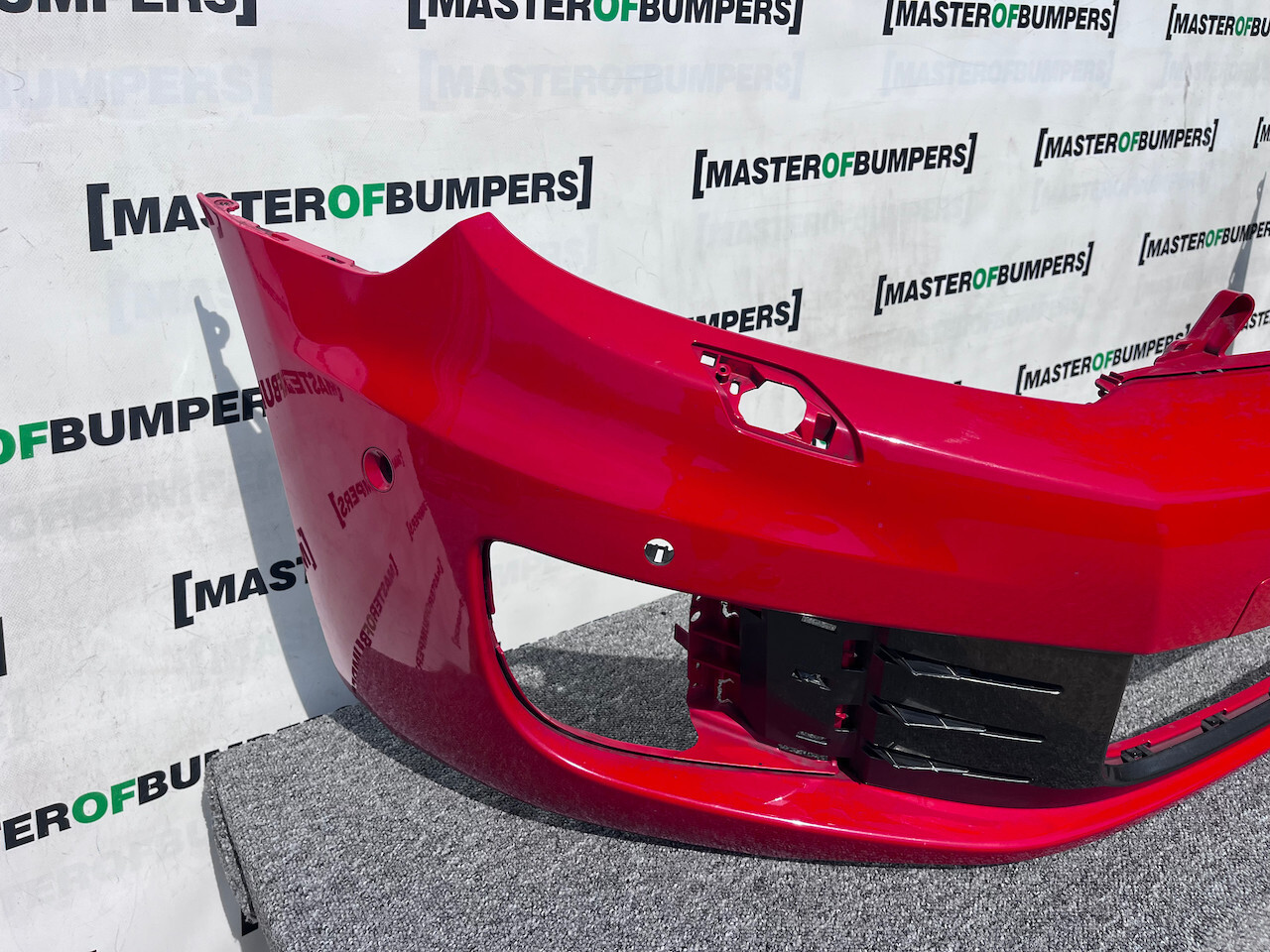 VW Golf Gti Gtd Mk6 Hatchback 2009-2012 Front Bumper 6 Pdc +jets Genuine [v318]