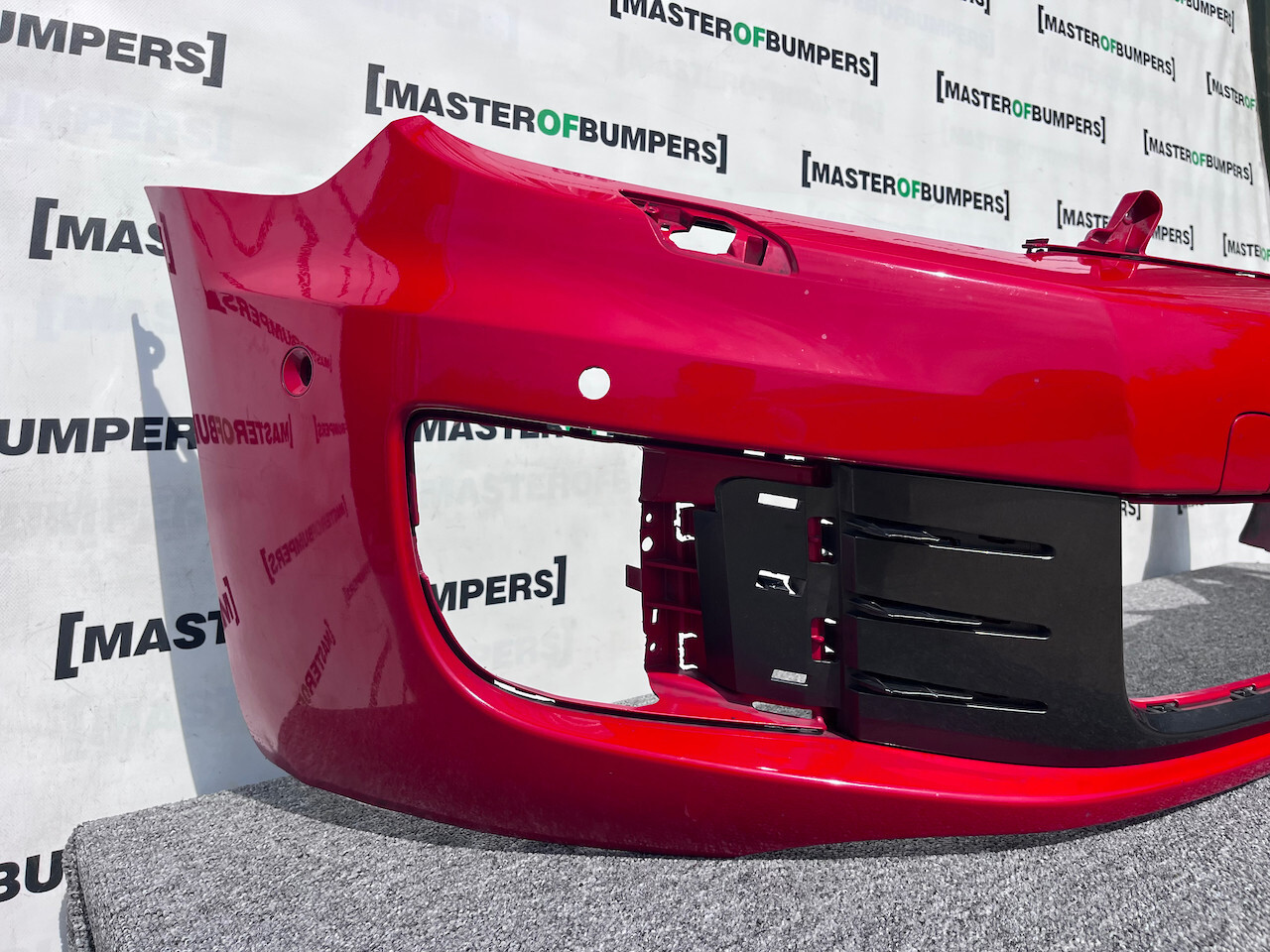 VW Golf Gti Gtd Mk6 Hatchback 2009-2012 Front Bumper 6 Pdc +jets Genuine [v318]