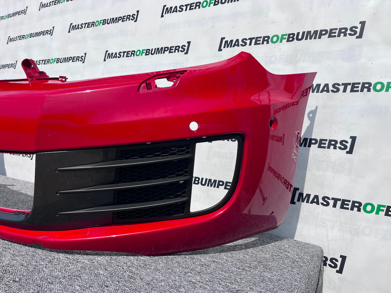 VW Golf Gti Gtd Mk6 Hatchback 2009-2012 Front Bumper 6 Pdc +jets Genuine [v318]