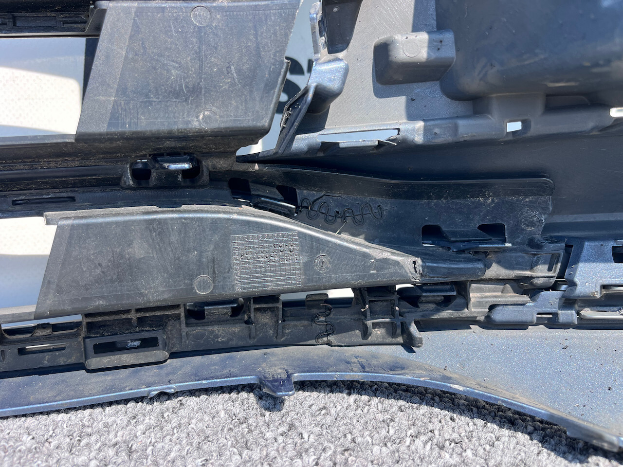 VW Passat Evo Gt Saloon Estate B8 2015-2019 Front Bumper 4 Pdc Genuine [v307]