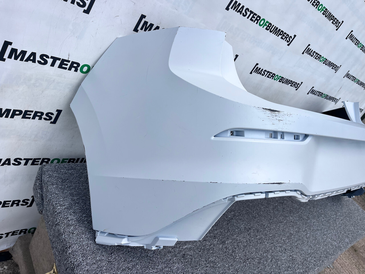 VW Golf Gti Gtd R Line Mk8 Hatchback 2020-2024 Rear Bumper No Pdc Genuine [v319]