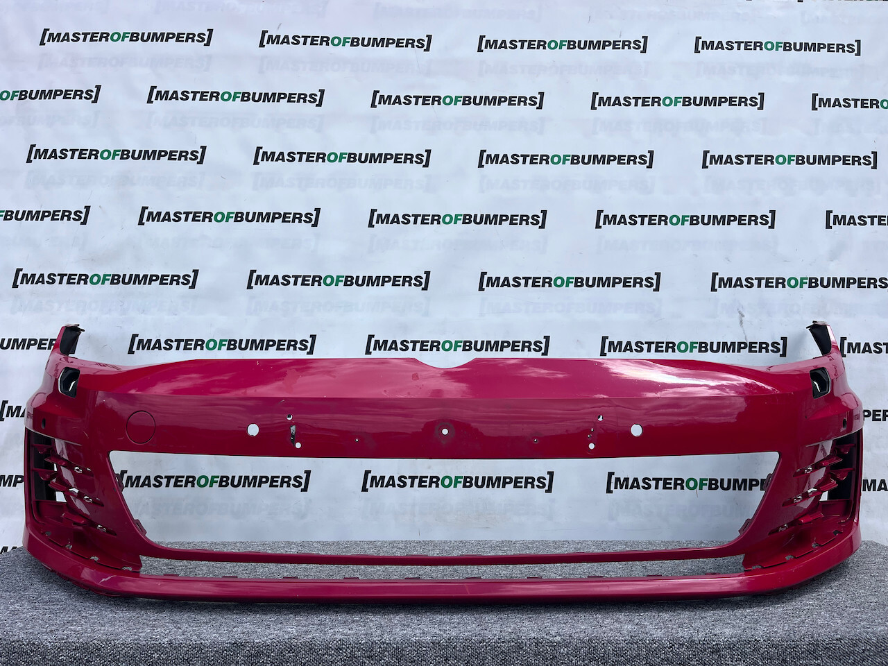 VW Golf Gti Gtd Mk7 Hatchback 2013-2016 Front Bumper 4 Pdc + Jets Genuine [v332]