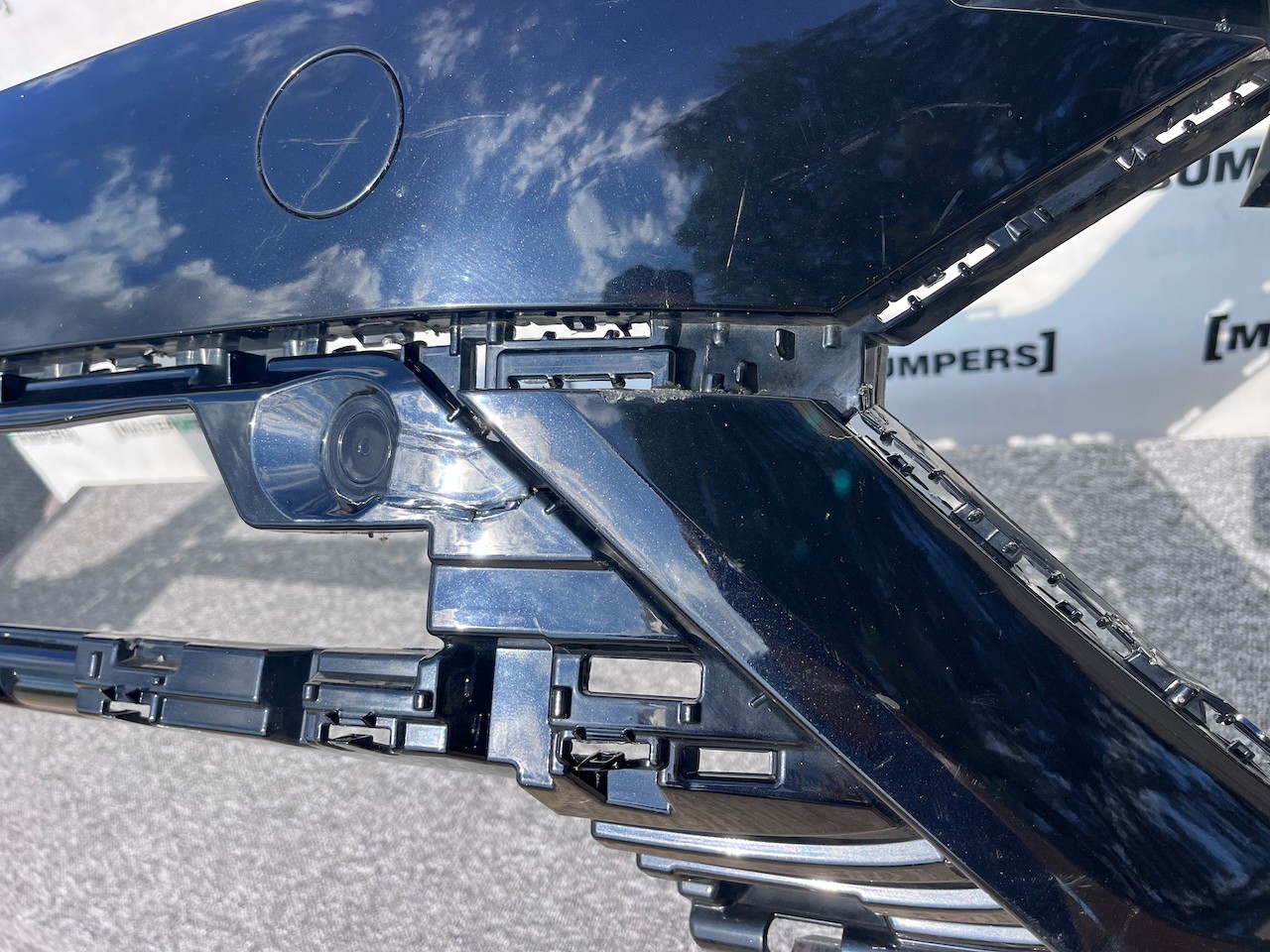 VW Touareg R Line Tdi V6 Mk3 2019-2023 Front Bumper 6 Pdc +jets Genuine [v334]