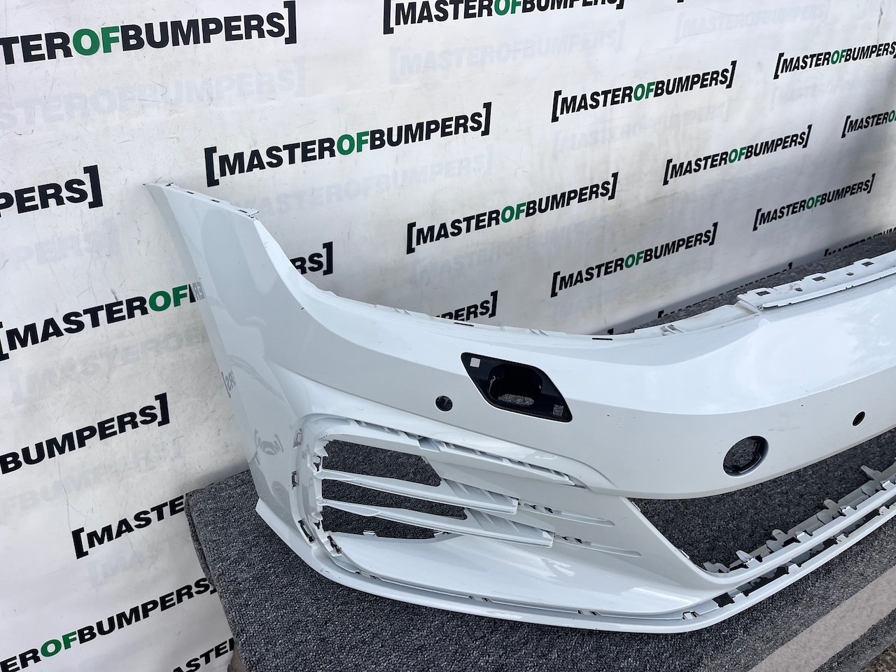 VW Golf Gti Mk7 Lift Hatchback 2017-2019 Front Bumper 4 Pdc + Jet Genuine [v344]