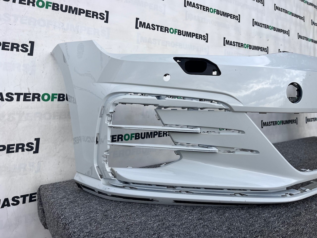 VW Golf Gti Mk7 Lift Hatchback 2017-2019 Front Bumper 4 Pdc + Jet Genuine [v344]