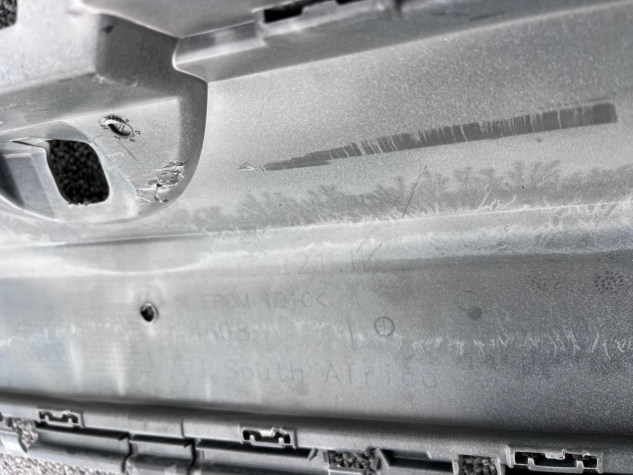 VW Polo Style Life Hatchback Mk6 Lift 2021-2024 Front Bumper Genuine [v345]