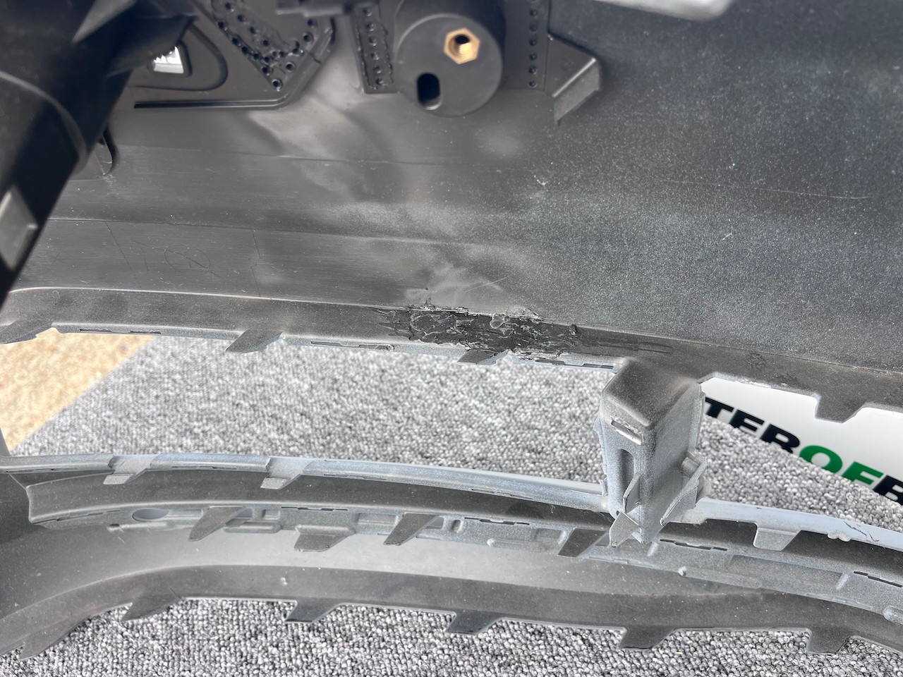 VW Touran Mk2 Mpv 2015-2022 Front Bumper In Primer No Pdc +jets Genuine [v155]