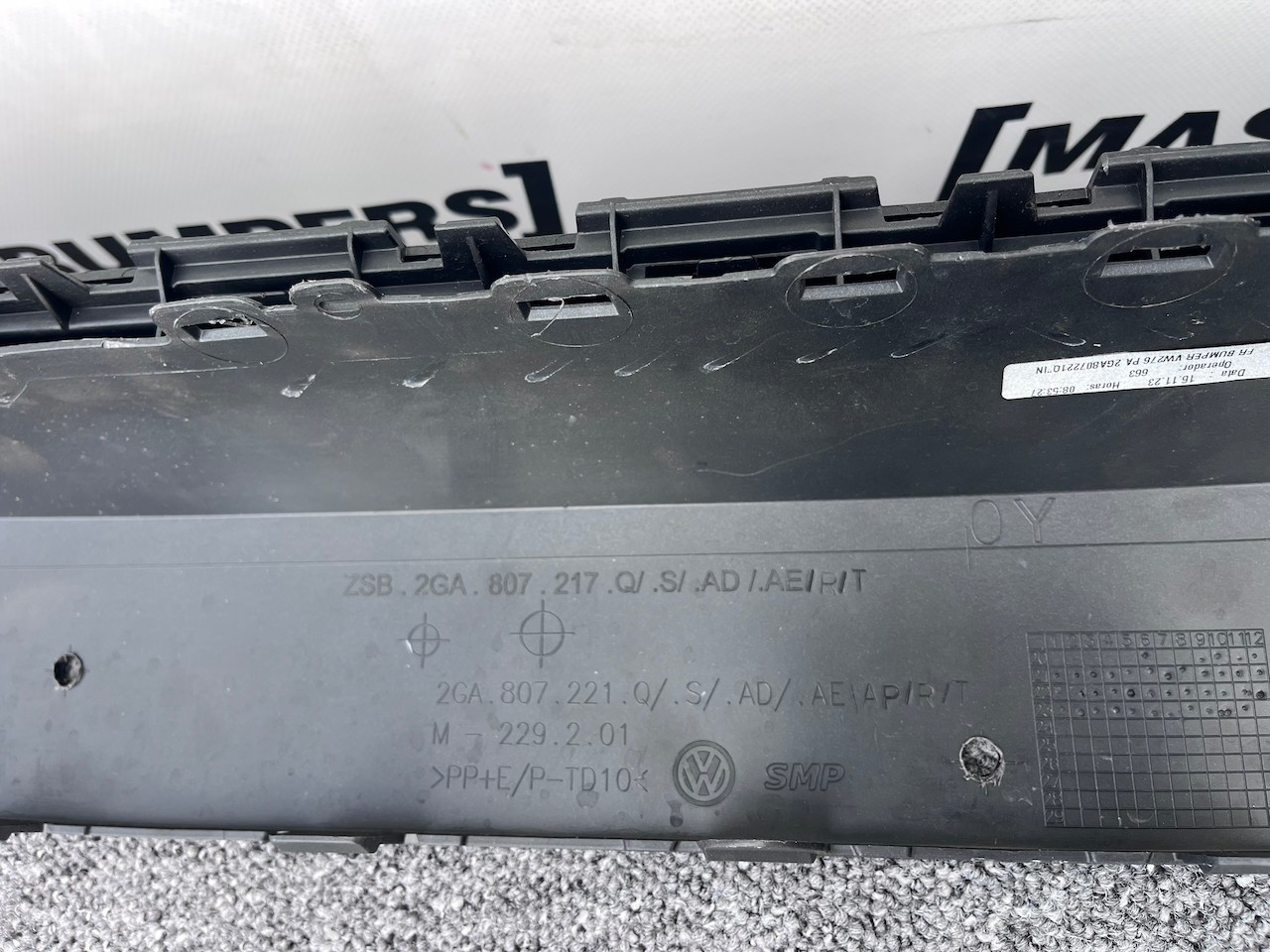 VW T-roc Troc Tfsi Evo Life Style 2022-2025 Front Bumper 4 Pdc Genuine [v386]