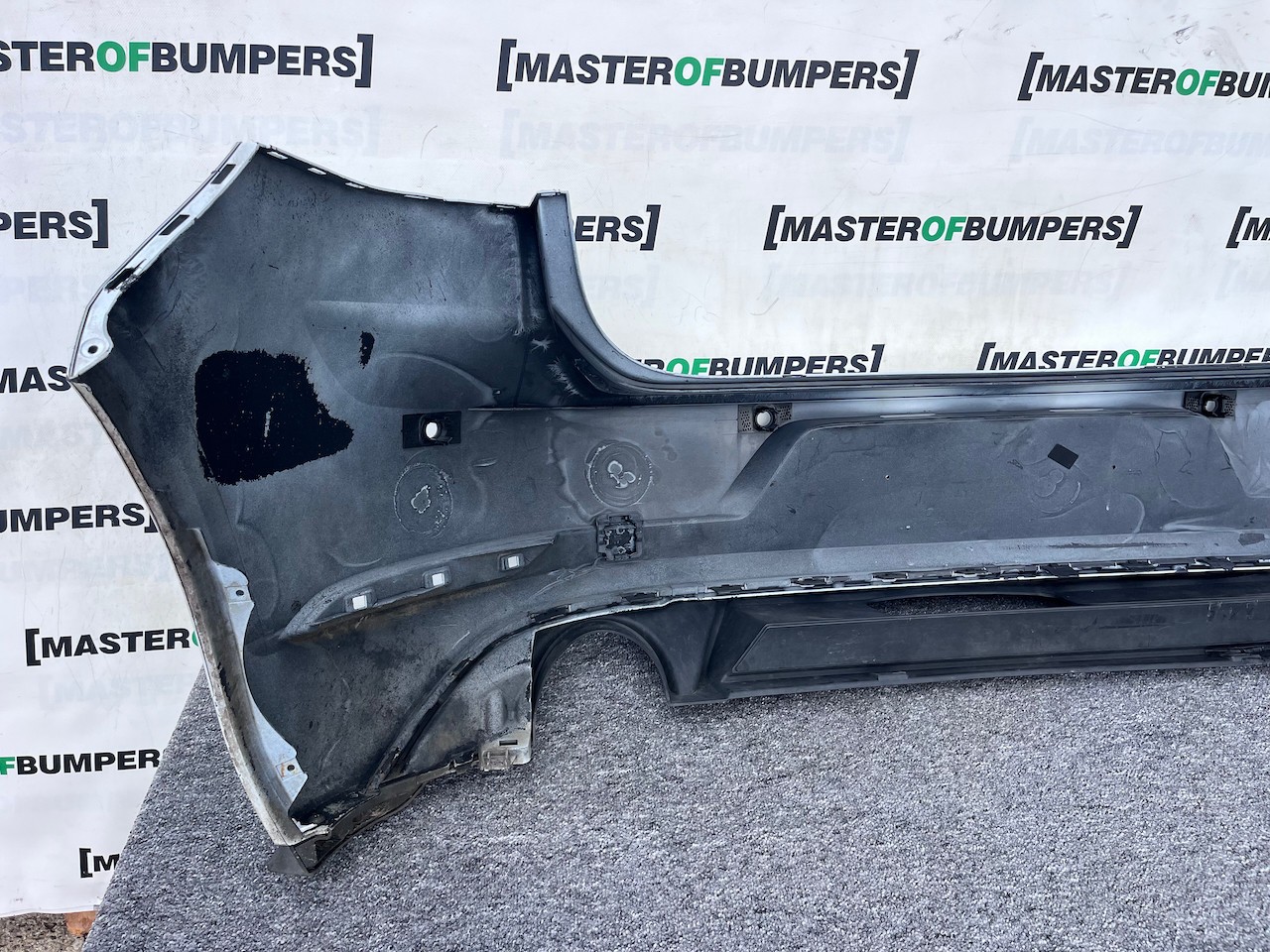 VW Golf Gti Gtd Mk7.5 Lift Hatchback 2017-2019 Rear Bumper 4 Pdc Genuine [v393]