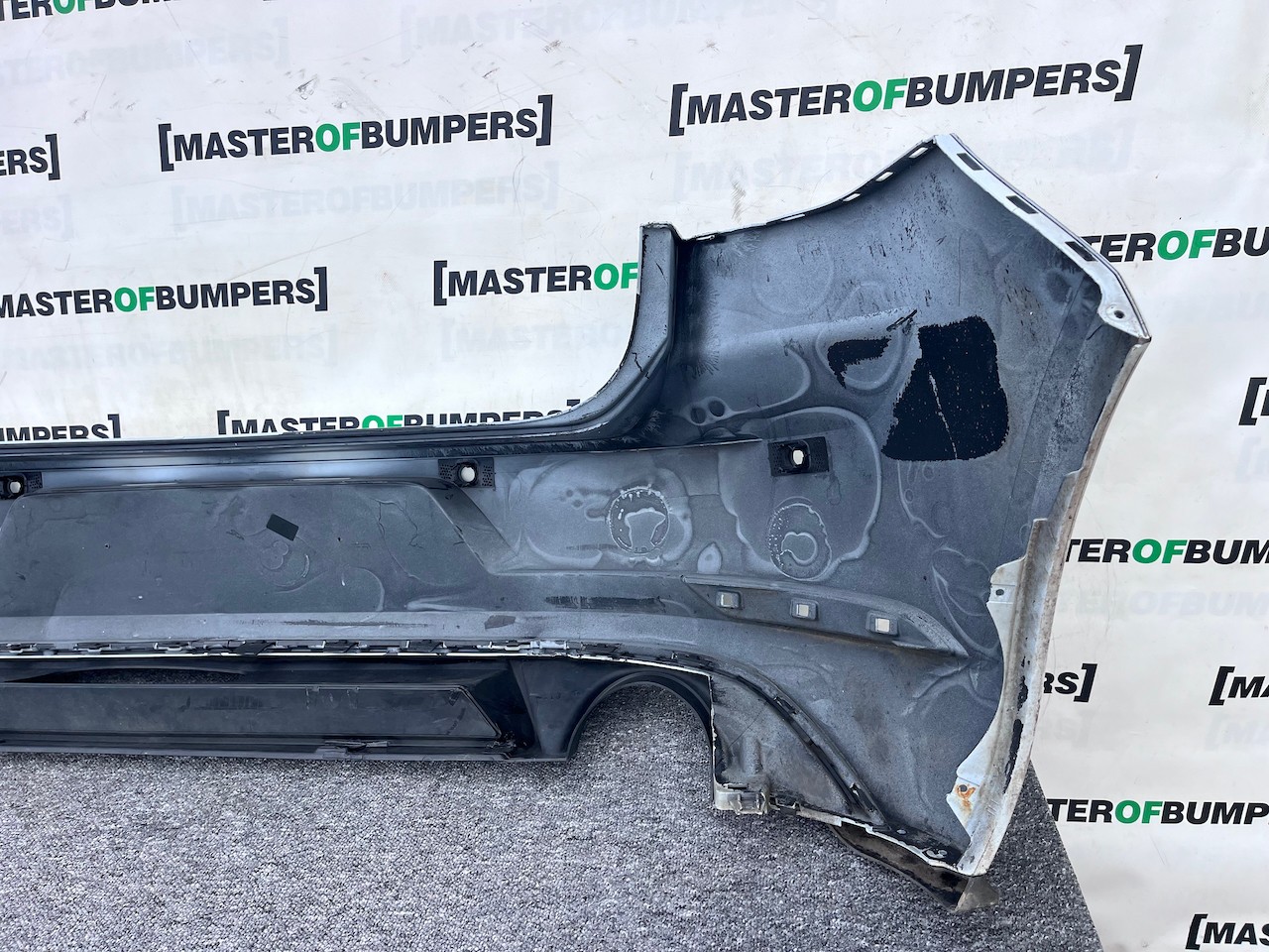 VW Golf Gti Gtd Mk7.5 Lift Hatchback 2017-2019 Rear Bumper 4 Pdc Genuine [v393]