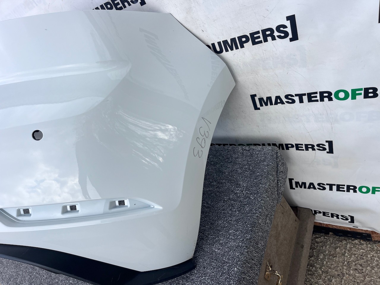 VW Golf Gti Gtd Mk7.5 Lift Hatchback 2017-2019 Rear Bumper 4 Pdc Genuine [v393]