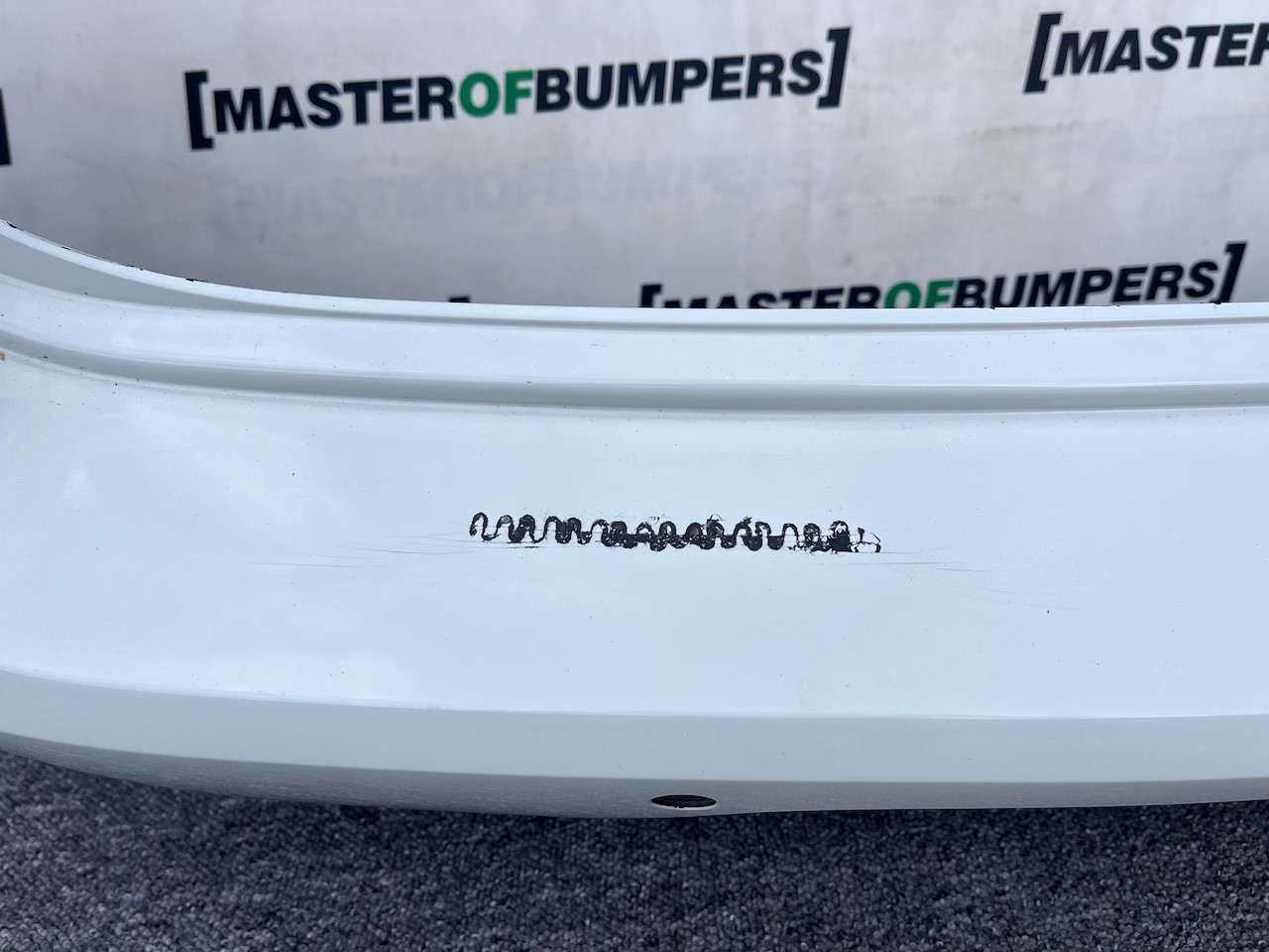 VW Golf Gti Gtd Mk7.5 Lift Hatchback 2017-2019 Rear Bumper 4 Pdc Genuine [v393]