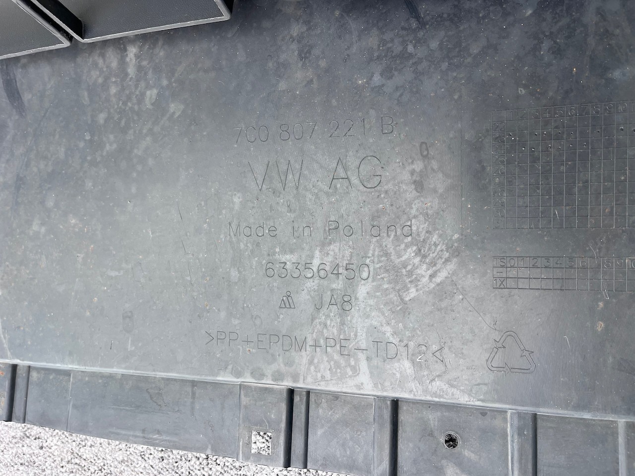 VW Crafter Man Tge Lift 2023-on Front Bumper 4 Pdc Textured Genuine [v394]