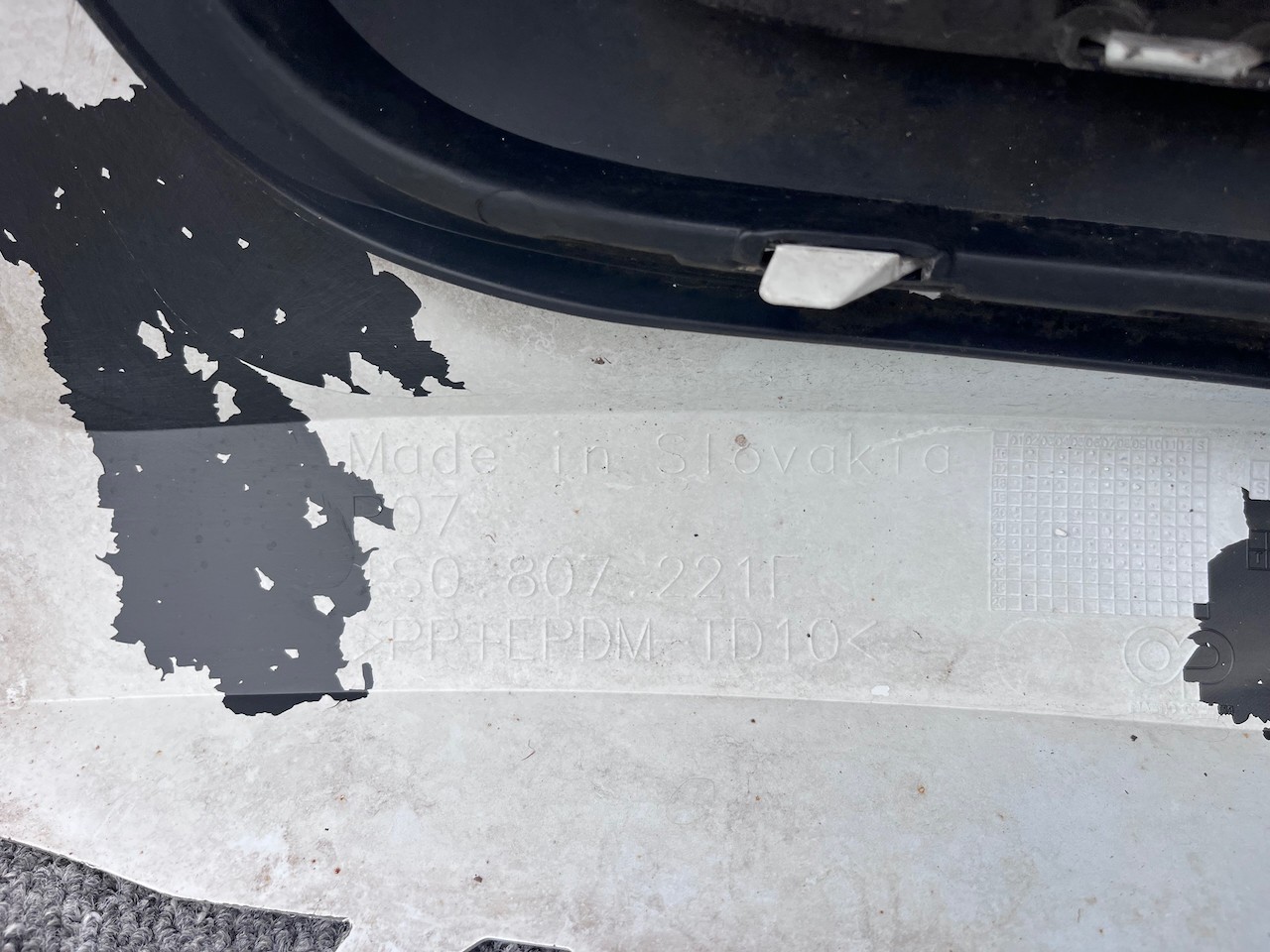 VW Up Up! City Lift Hatchback 2017-2022 Front Bumper Genuine [v414]