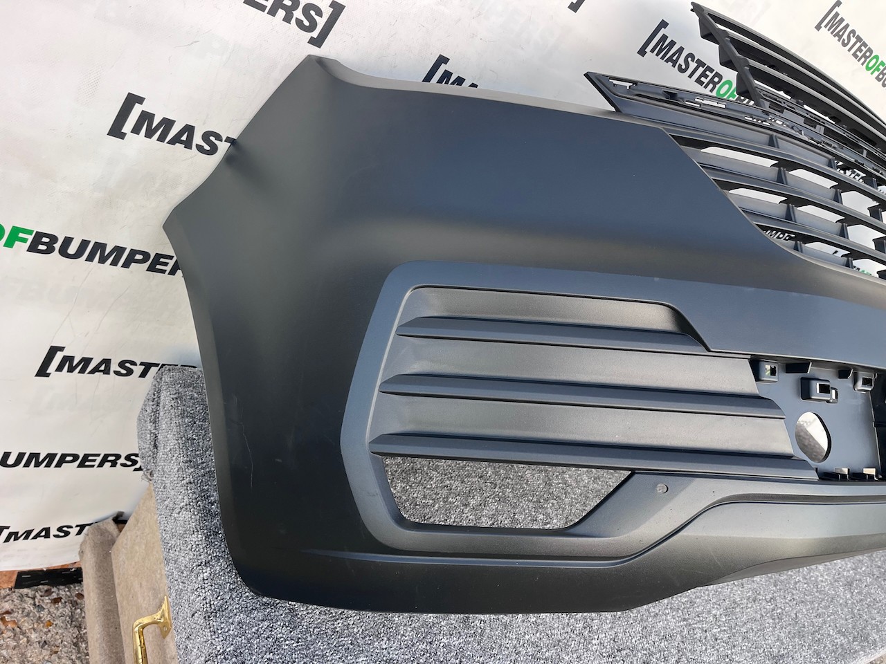 VW Transporter Caravele T6.1 Lift 2020-2023 Front Bumper Textured Genuine [v432]