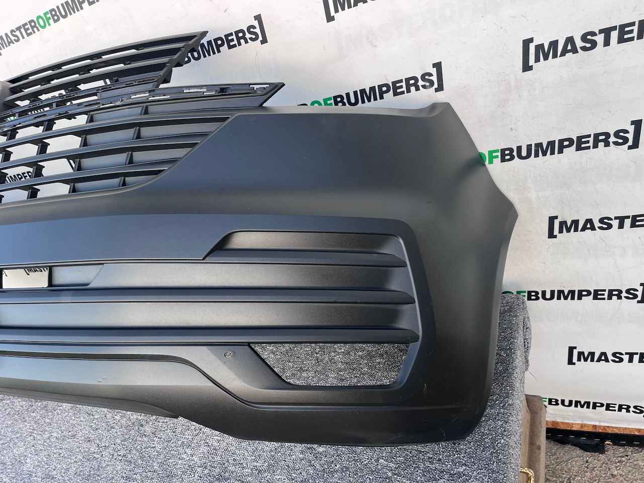 VW Transporter Caravele T6.1 Lift 2020-2023 Front Bumper Textured Genuine [v432]