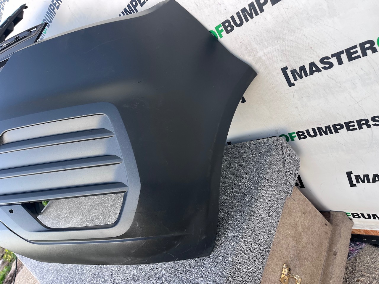 VW Transporter Caravele T6.1 Lift 2020-2023 Front Bumper Textured Genuine [v432]