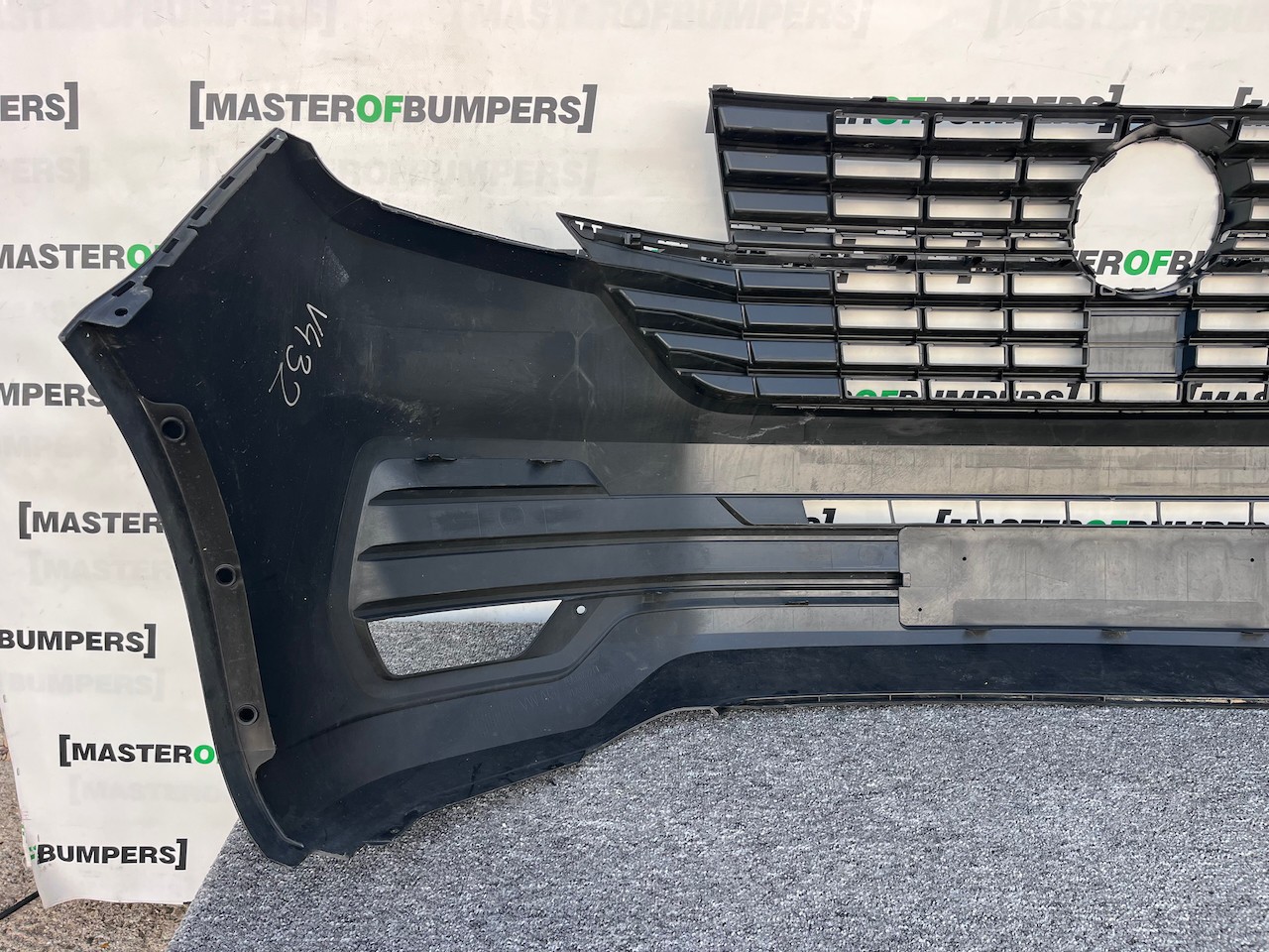 VW Transporter Caravele T6.1 Lift 2020-2023 Front Bumper Textured Genuine [v432]