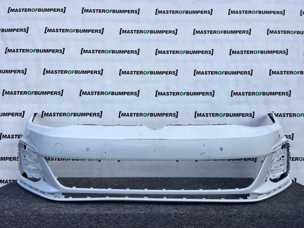 VW Golf Gte Hybrid Mk7.5 Hatchb 2017-2019 Front Bumper 4 Pdc Jets Genuine [v437]