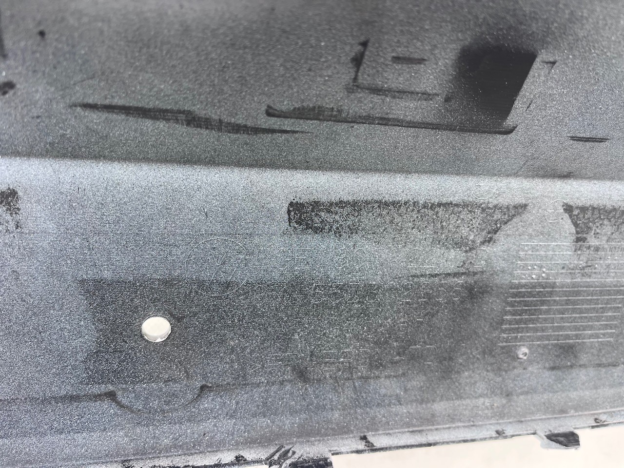 VW Golf Gte Hybrid Mk7.5 Hatchb 2017-2019 Front Bumper 4 Pdc Jets Genuine [v437]