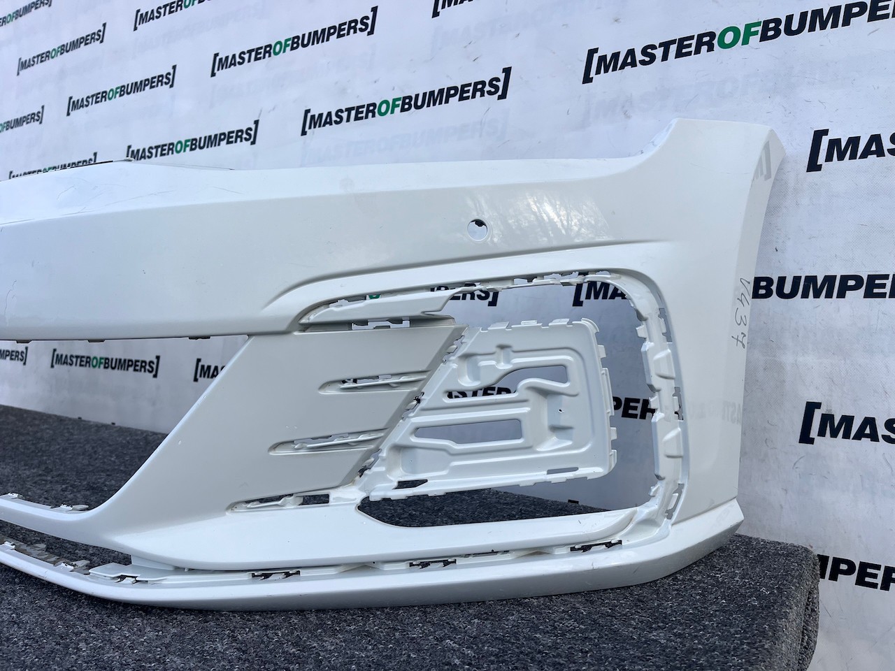 VW Golf Gte Hybrid Mk7.5 Hatchb 2017-2019 Front Bumper 4 Pdc Jets Genuine [v437]