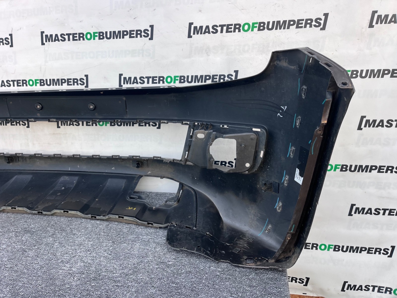 VW Amarok Mk1 Pre-facelift 2010-2015 Front Bumper 4 Pdc Genuine [v463]