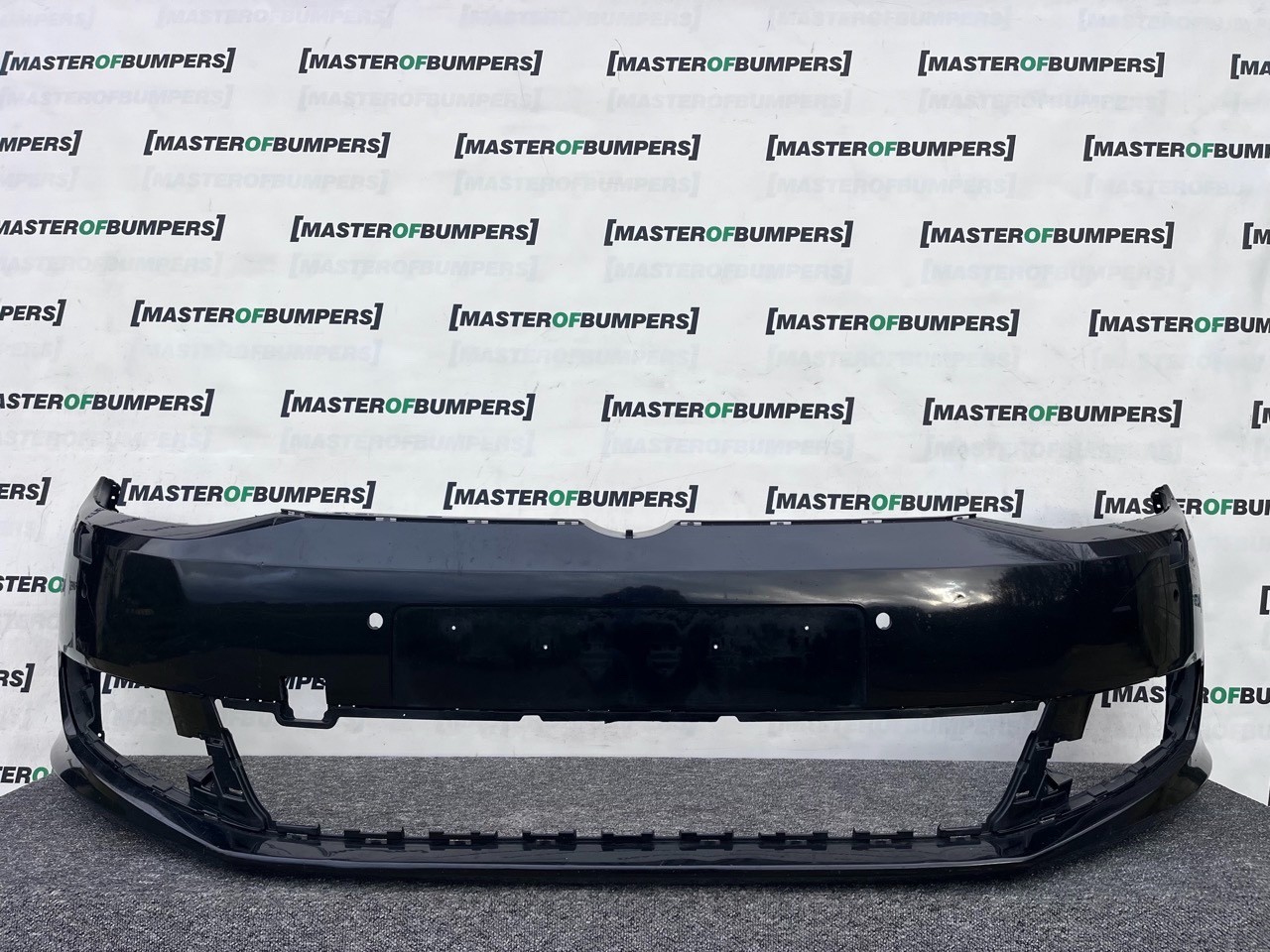VW Sharan Sel Highline Mk2 Mpv 2011-2021 Front Bumper 6 Pdc +jets Genuine [v476]