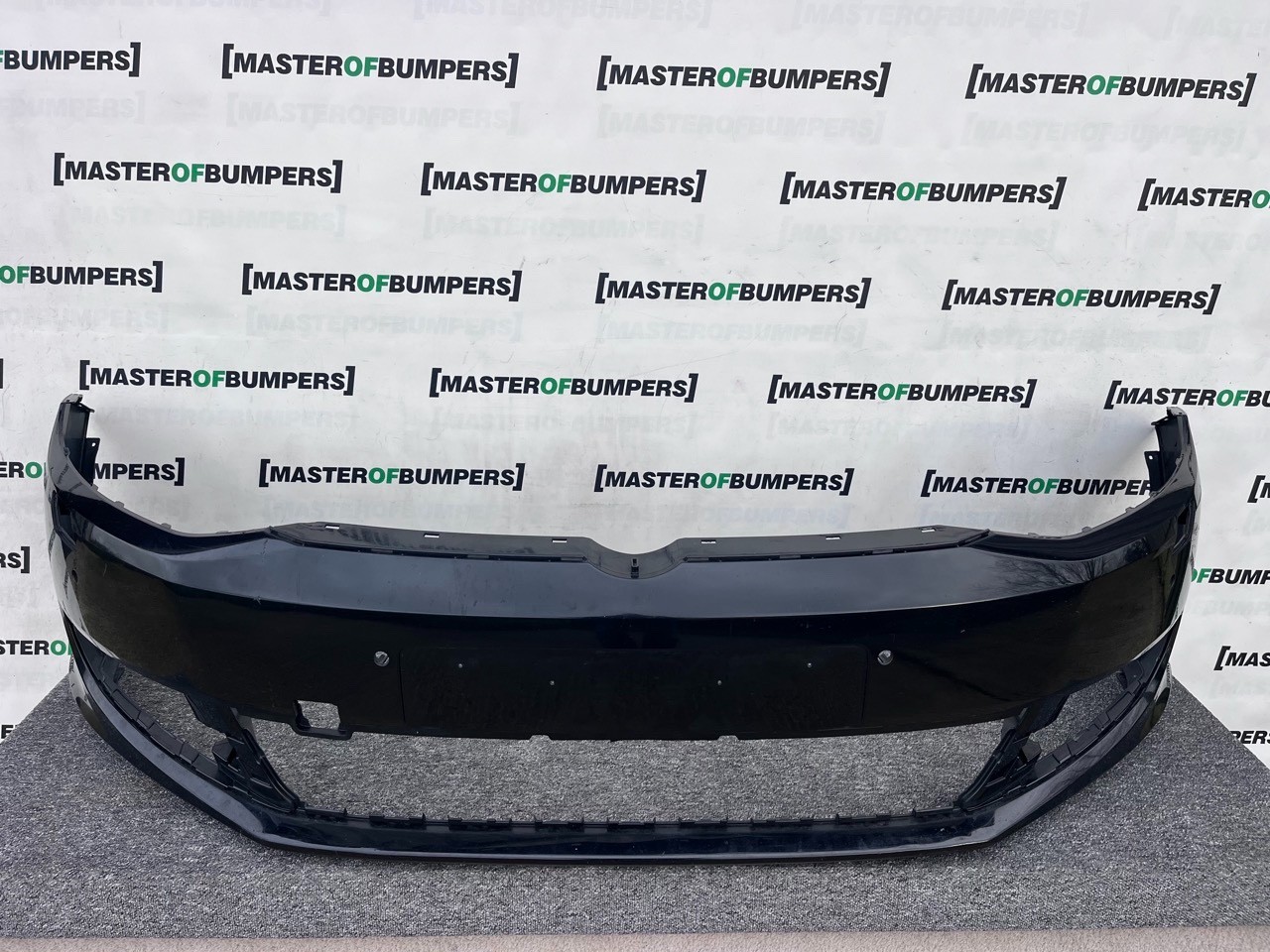VW Sharan Sel Highline Mk2 Mpv 2011-2021 Front Bumper 6 Pdc +jets Genuine [v476]