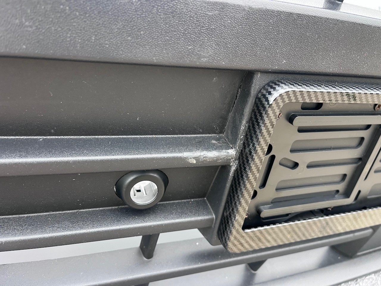 VW Crafter Mk2 2017-2022 Front Bumper 7c0807221 Genuine Textured [v465]