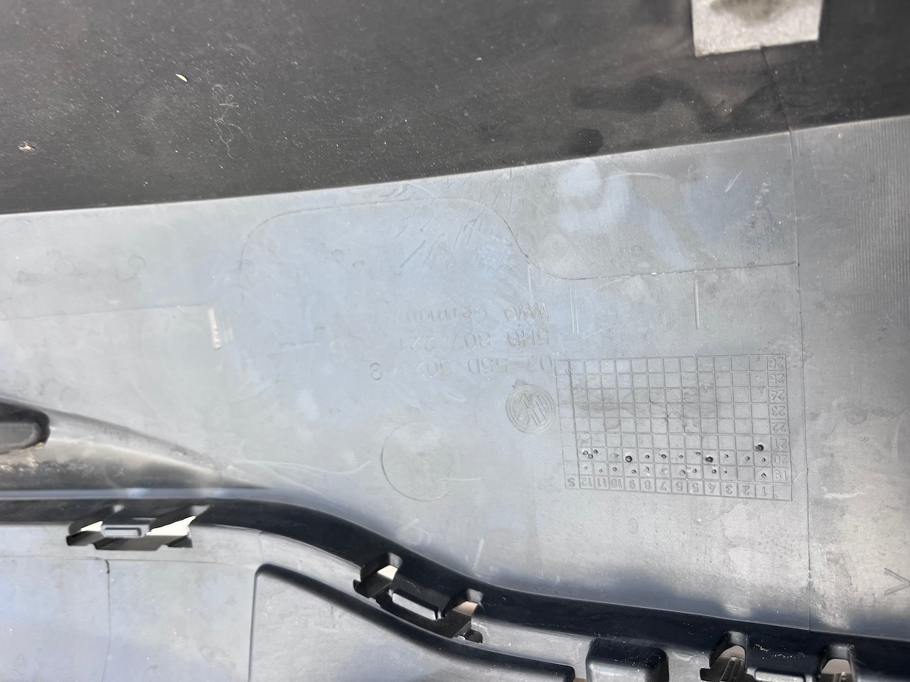 VW Golf Gti Gtd R Line Mk8 Hatchback Estat 2020-2023 Front Bumper Genuine [v467]