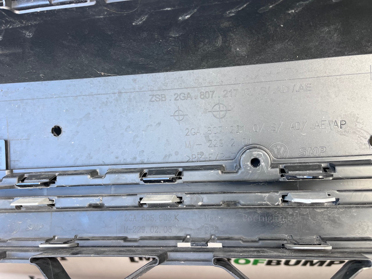 VW T-roc Troc Tfsi Evo Life Style 2022-2025 Front Bumper 4 Pdc Genuine [v469]