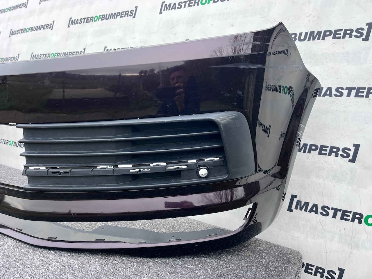 VW Transporter Caravelle T6 2016-2019 Front Bumper 4 Pdc No Jets Genuine [v478]