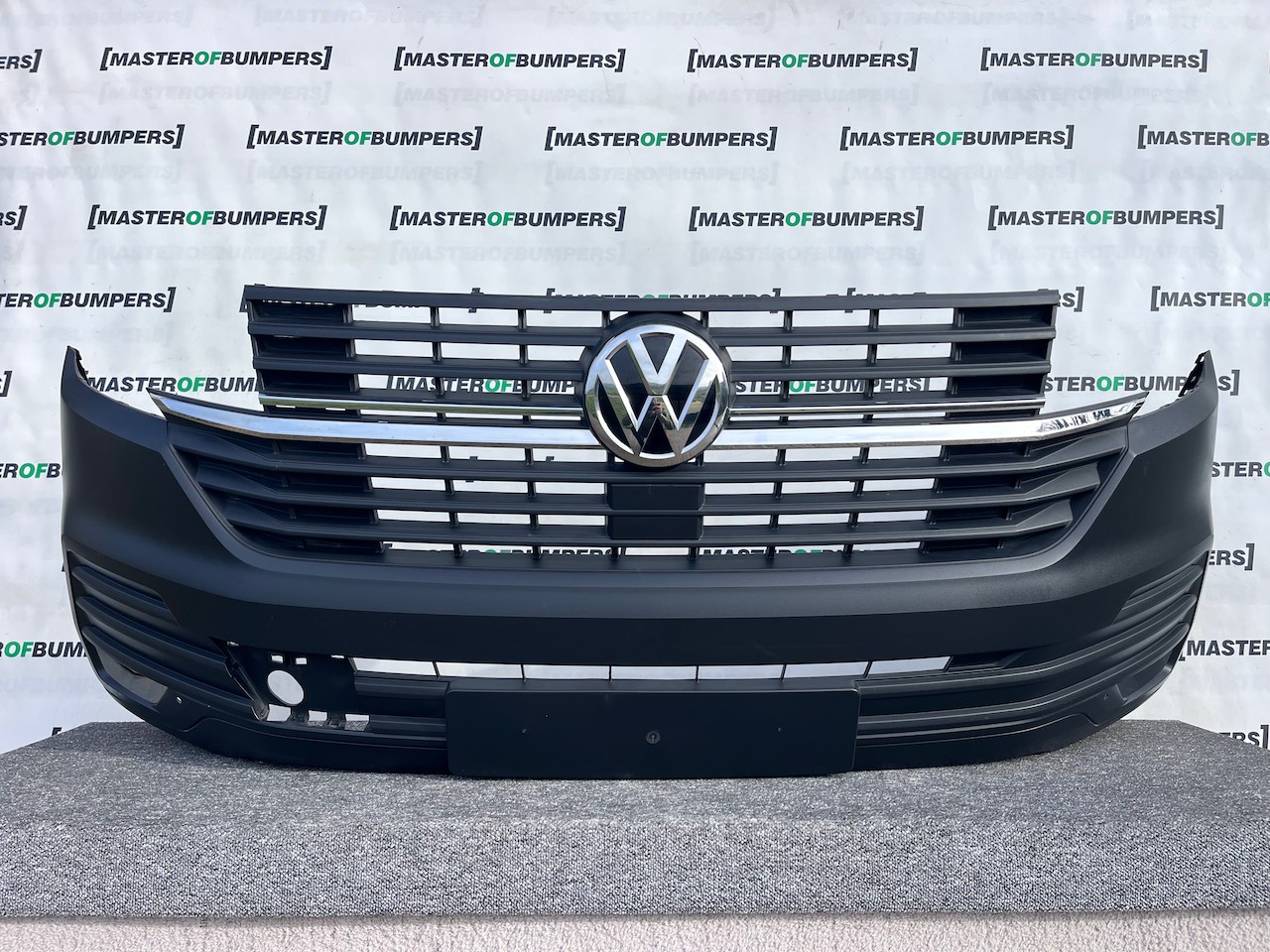 VW Transporter Van T6.1 Lift 2020-2023 Front Bumper Textured Genuine [v471]