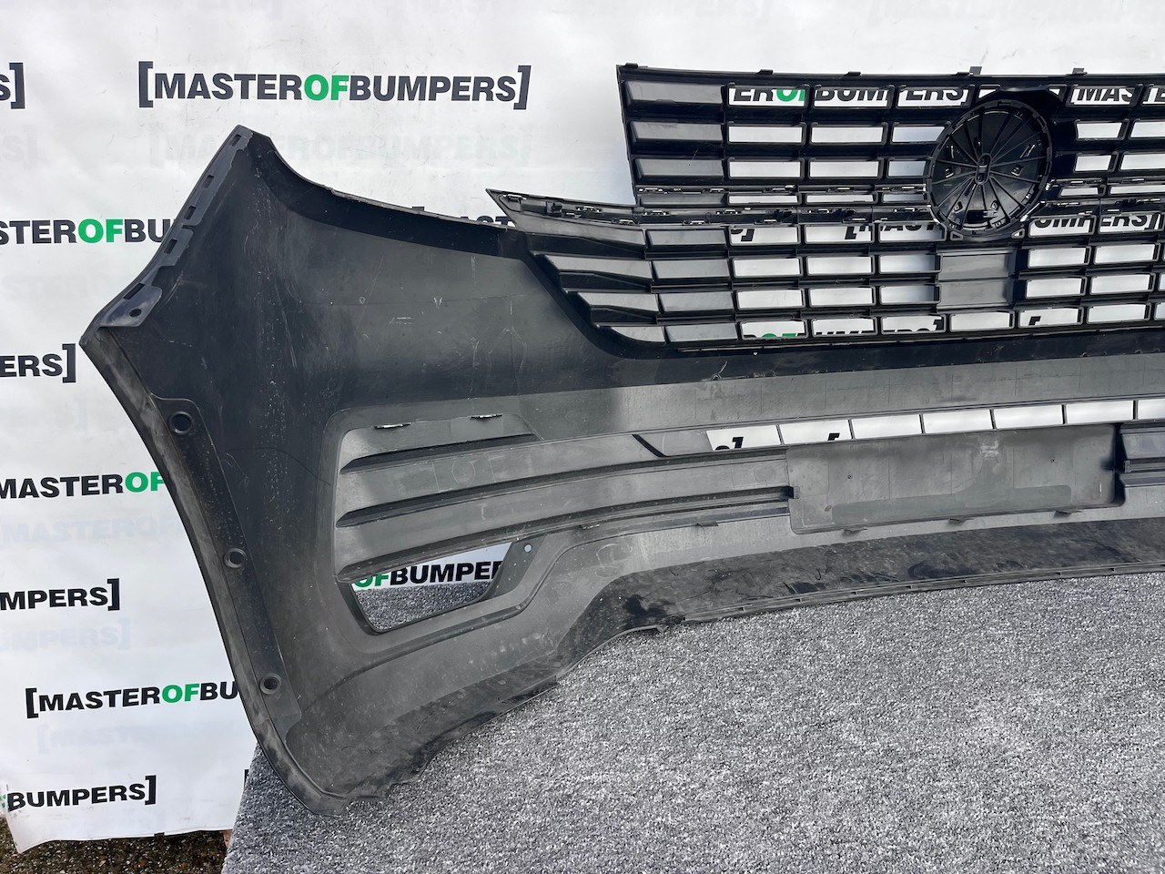 VW Transporter Van T6.1 Lift 2020-2023 Front Bumper Textured Genuine [v471]