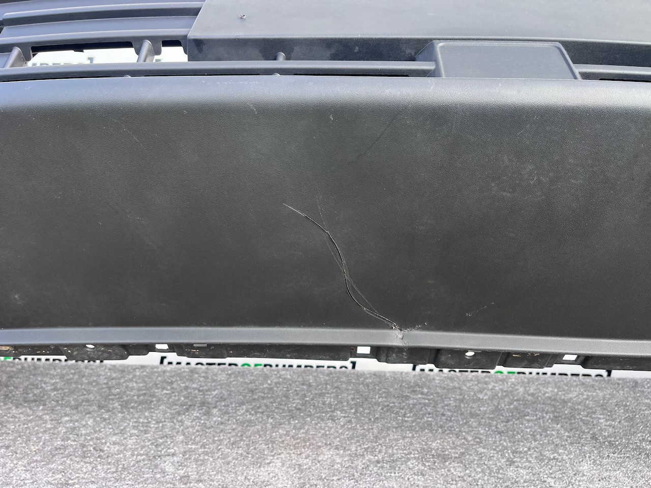 VW Crafter Mk2 Panel Van 2017-2022 Front Bumper Textured 7c0807221 Genuin [v479]