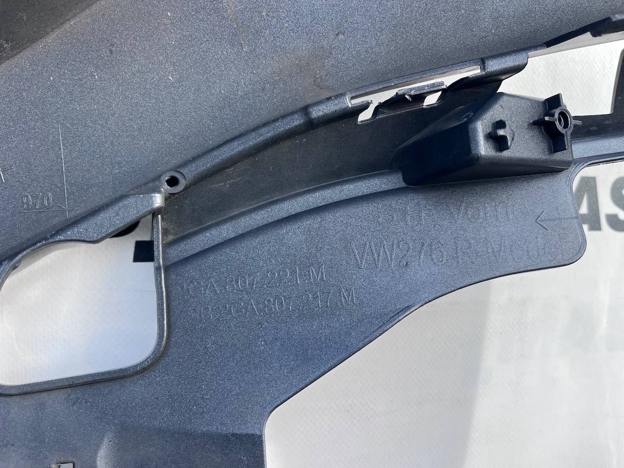 VW T-roc Troc R-line Lift 2022-2024 Front Bumper 4 Pdc Genuine [v484]