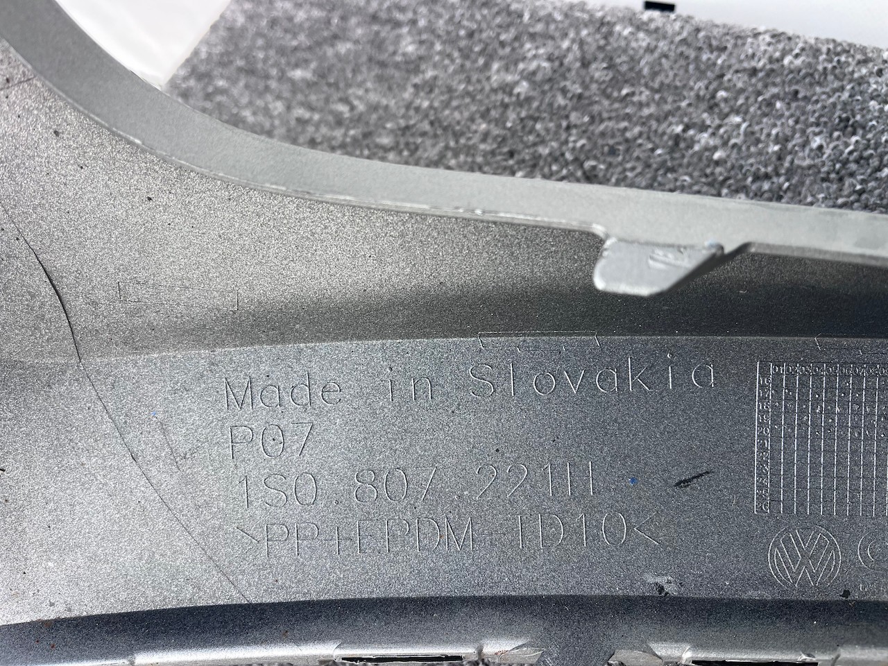 VW Up Up! Gti Lift Hatchback 2017-2021 Front Bumper Genuine [v491]