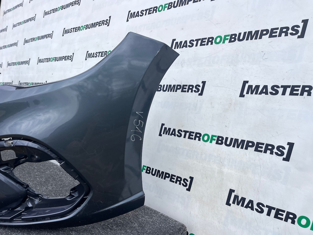 VW Polo Se Mk6 Lift Hatchback 2021-2024 Front Bumper No Pdc Genuine [v516]