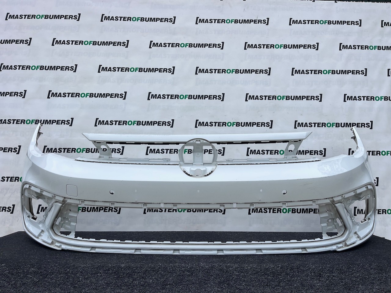 VW Polo Se Mk6 Facelift 2021-2024 Front Bumper 4 Pdc Genuine [v525]